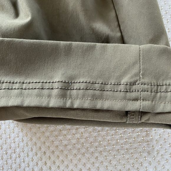 Prana Pants Mens 34 X27 Brown Brion II Slim Fit Hiking Stretch Flat Front Hemmed - Picture 13 of 13